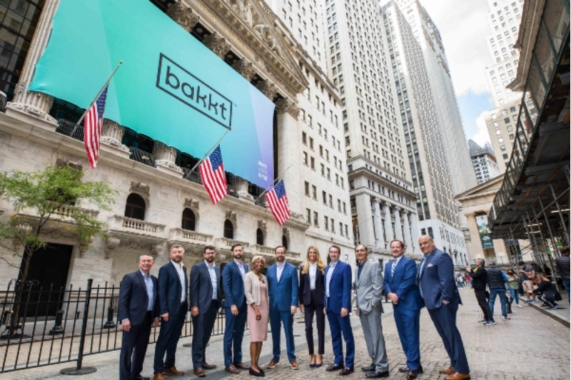 Bakkt Holdings, Inc. (NYSE: BKKT) Rings The Closing Bell®

The New York Stock Exchange welcomes executives and guests from Bakkt Holdings, Inc. (NYSE: BKKT), today, Friday, October 22, 2021, in celebration of its recent listing and merger with VPC Impact Acquisition Holdings. To honor the occasion, Gavin Michael, CEO of Bakkt, joined by NYSE President Stacey Cunningham, rings The Closing Bell®.
 
Photo Credit: NYSE